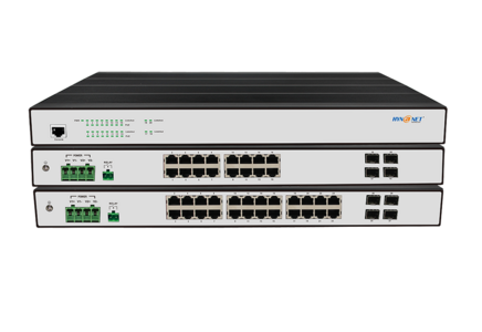 Промышленные PoE коммутаторы L2 в 19'' стойку 4 х 1G SFP uplink серии IRS2900F4R
