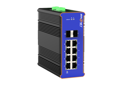 Промышленные PoE коммутаторы L2 на DIN-рейку 2 х 1G SFP uplink серии IDS1800F2