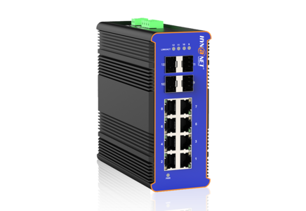 Промышленные коммутаторы L3 на DIN-рейку 4 х 10G SFP uplink серии IDS5000F4