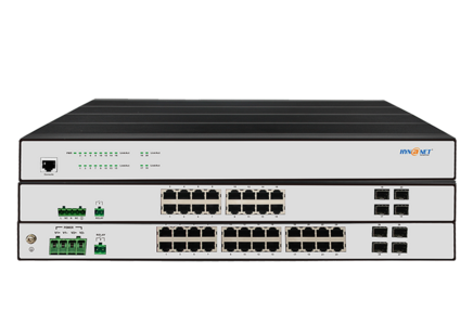 Промышленные коммутаторы L2 в 19'' стойку 4 х 1G SFP uplink серии IRS2900F4