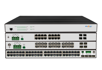Промышленные коммутаторы L3 в 19" стойку 4 х 10G SFP uplink серии IRS5000F4