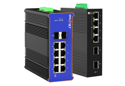 Неуправляемые промышленные коммутаторы с PoE на DIN-рейку 2 х 1G SFP uplink серии IDS1600F2