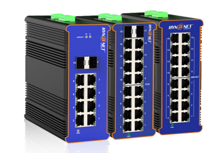 Неуправляемые промышленные коммутаторы на DIN-Rail с PoE